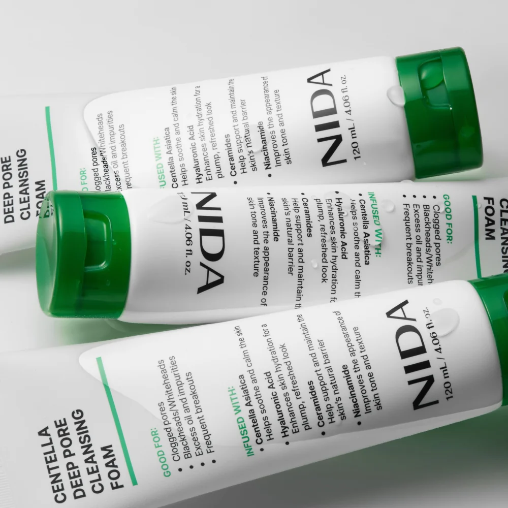 NIDA Centella Deep Pore Cleansing Foam - Image 10