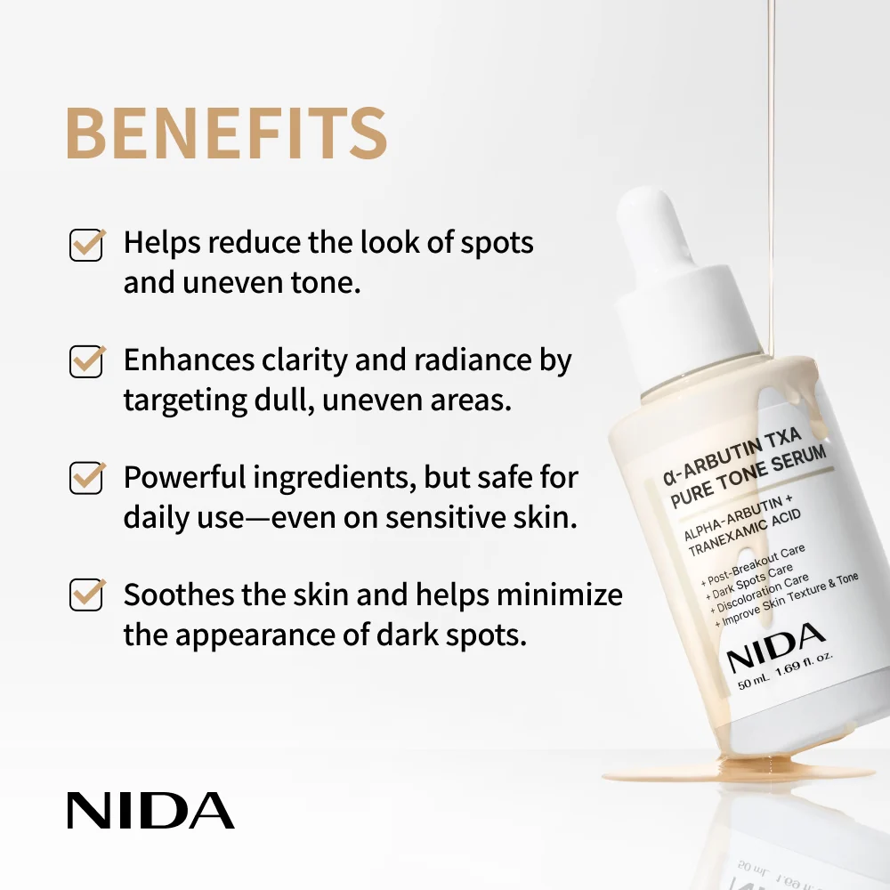 NIDA α-Arbutin TXA Pure Tone Serum - Image 5