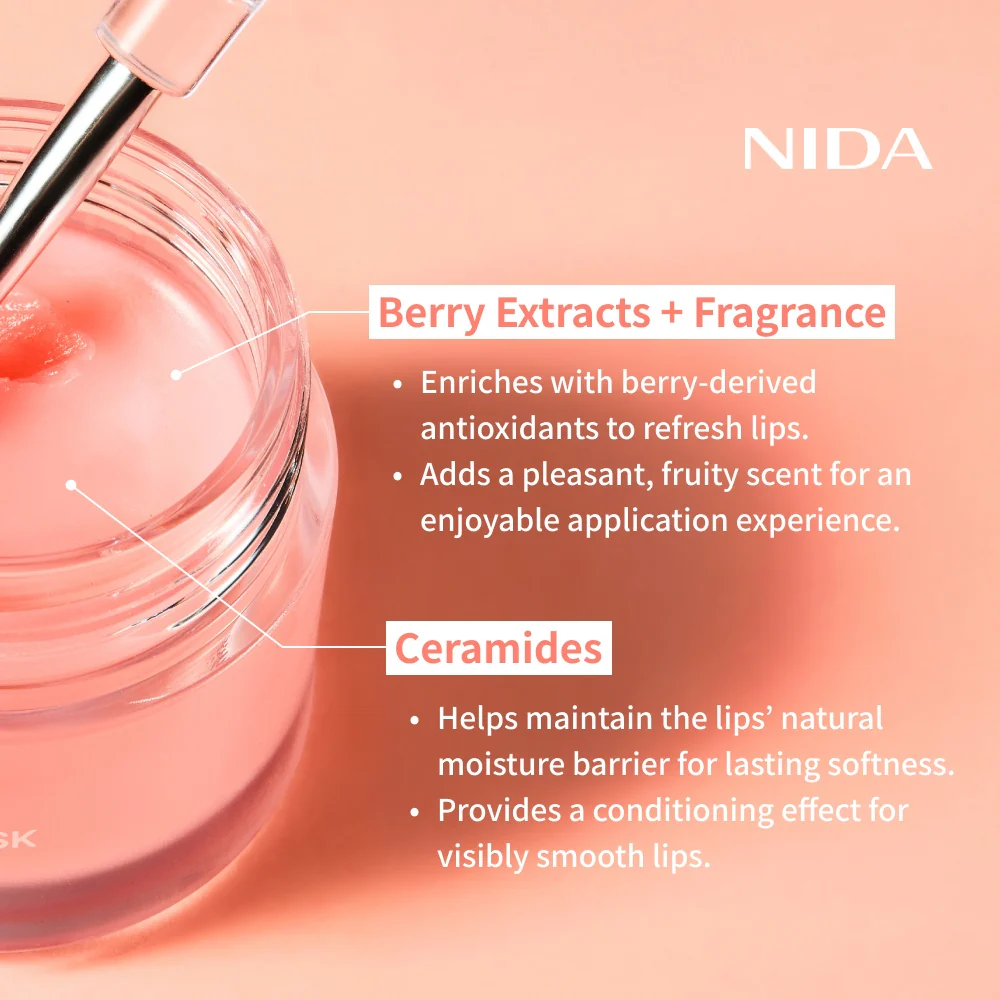 NIDA Ultimate Lip Care Set (Lip Serum + Lip Mask) - Image 9