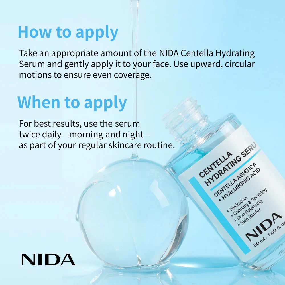 NIDA Centella Hydrating Serum - Image 7