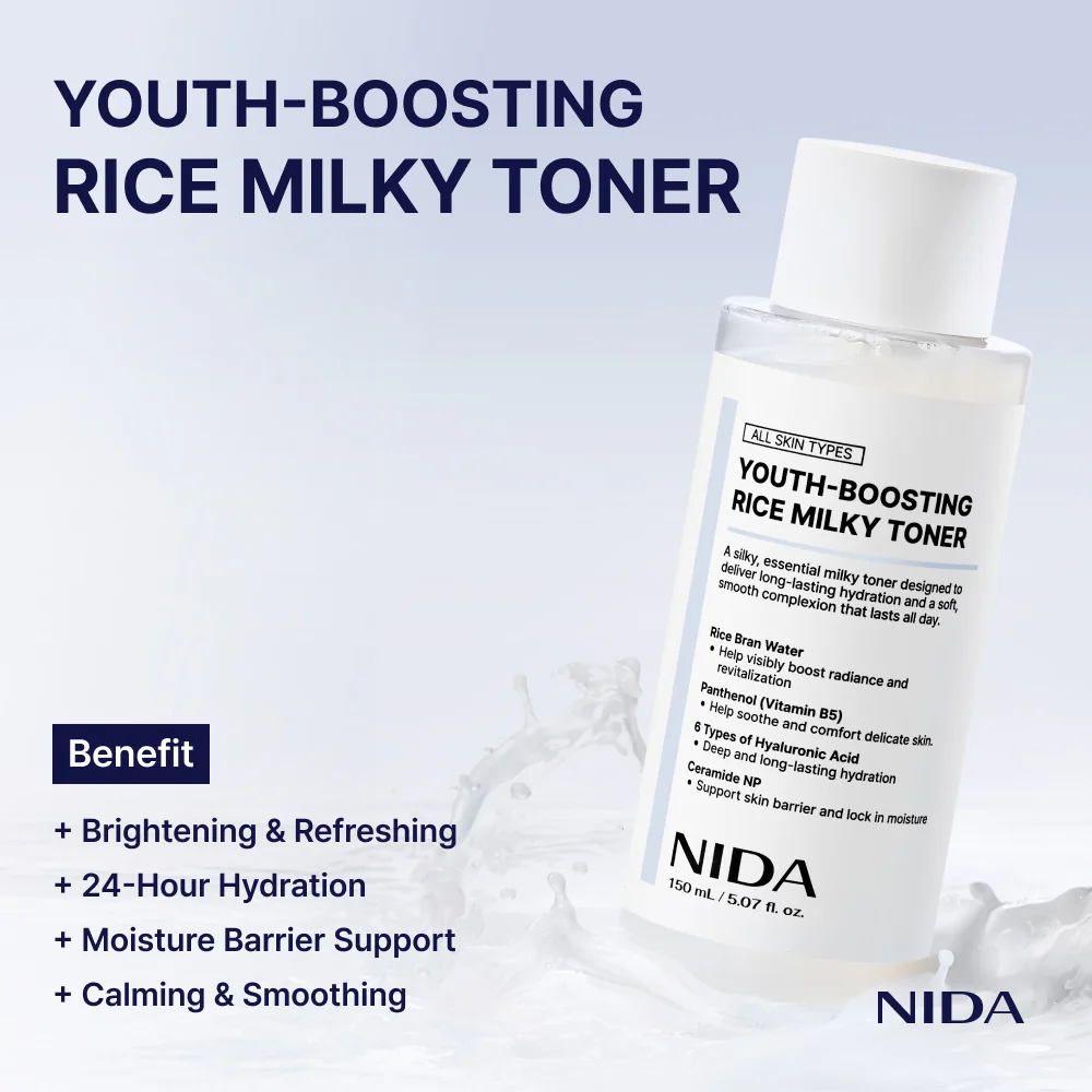 NIDA Super Deal Skincare Set of 7 (Milky Toner) - Image 4