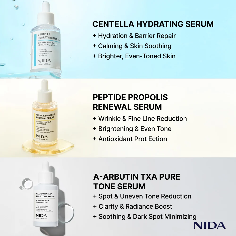 NIDA Super Deal Skincare Set of 7 (Milky Toner) - Image 5