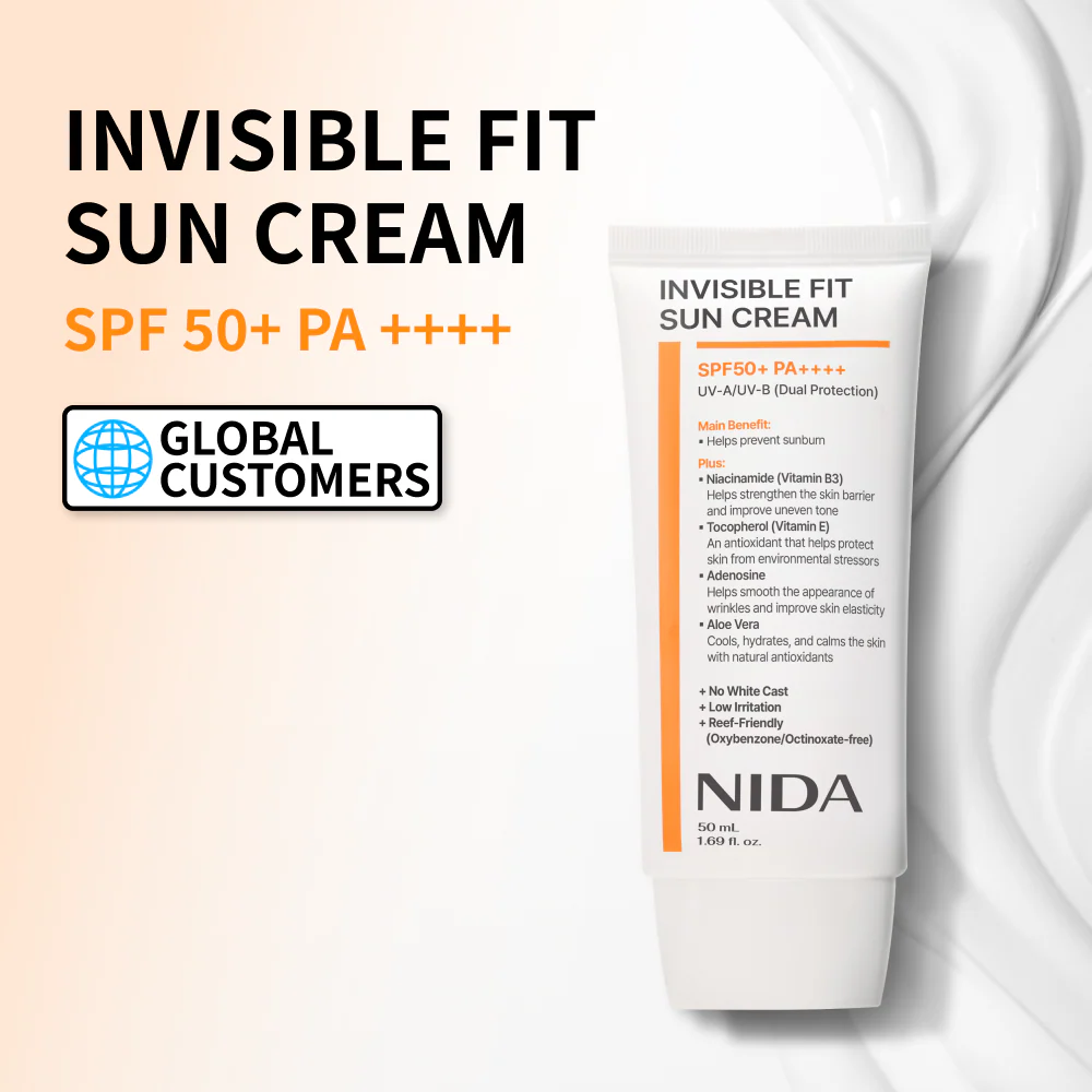 NIDA Invisible Fit Sun Cream for Face & Body (Global) - Image 2