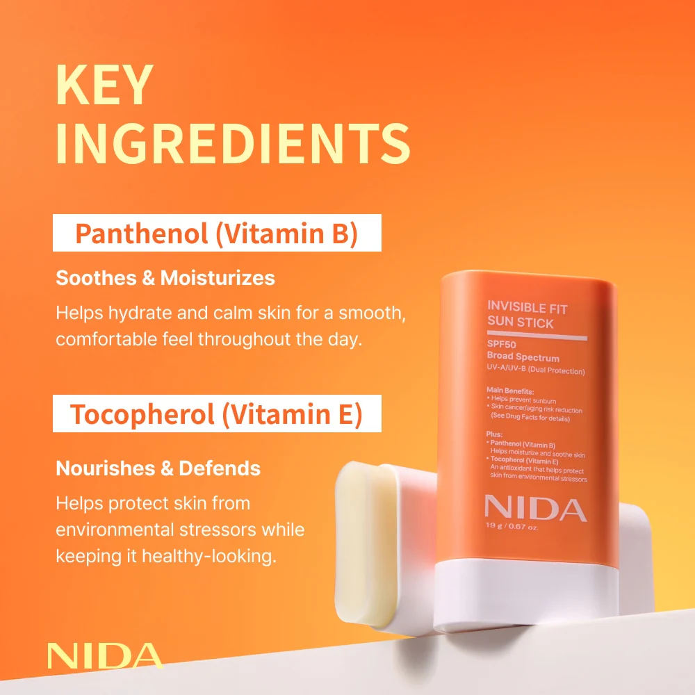 NIDA Invisible Fit Sun Stick - Image 4