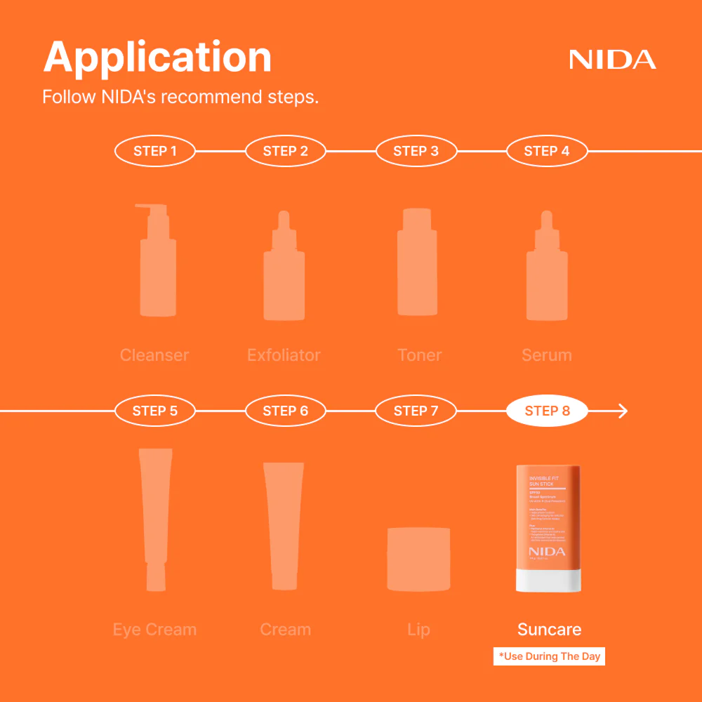 NIDA Invisible Fit Sun Stick - Image 6