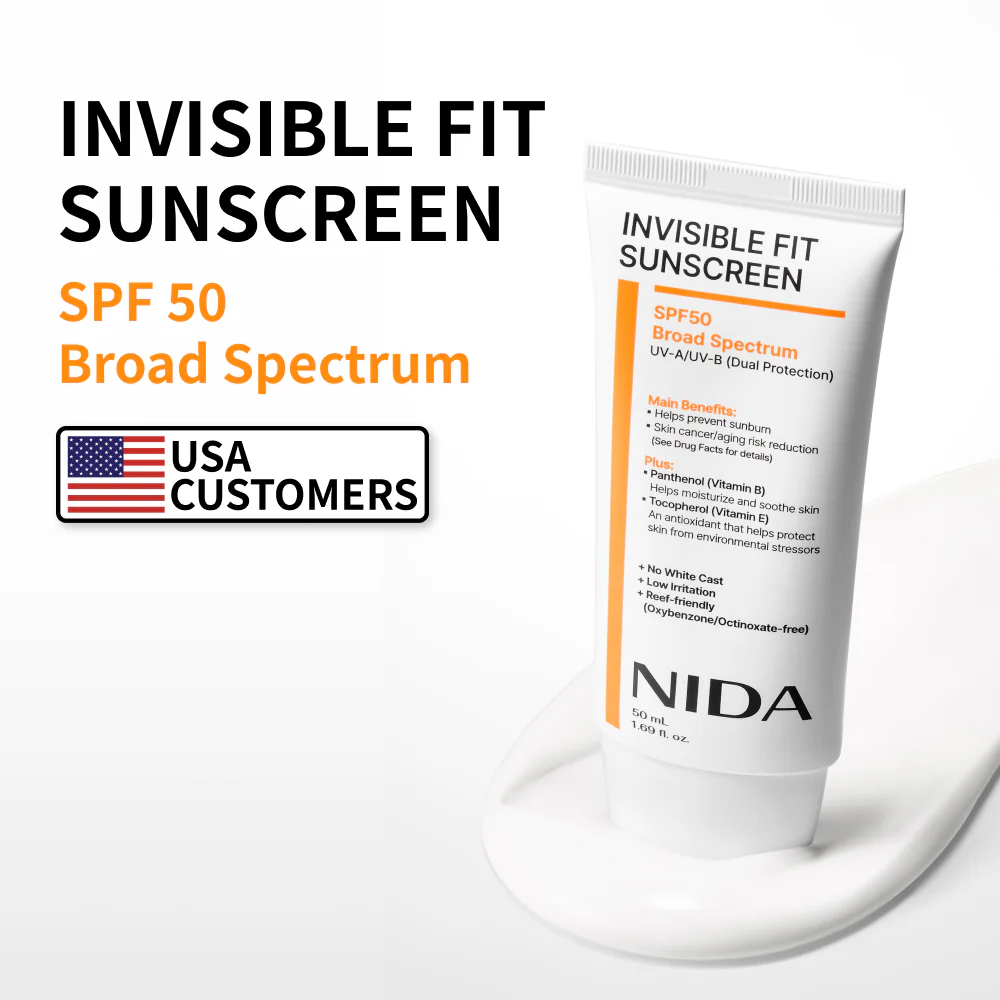 NIDA Invisible Fit Sunscreen for Face & Body - Image 2