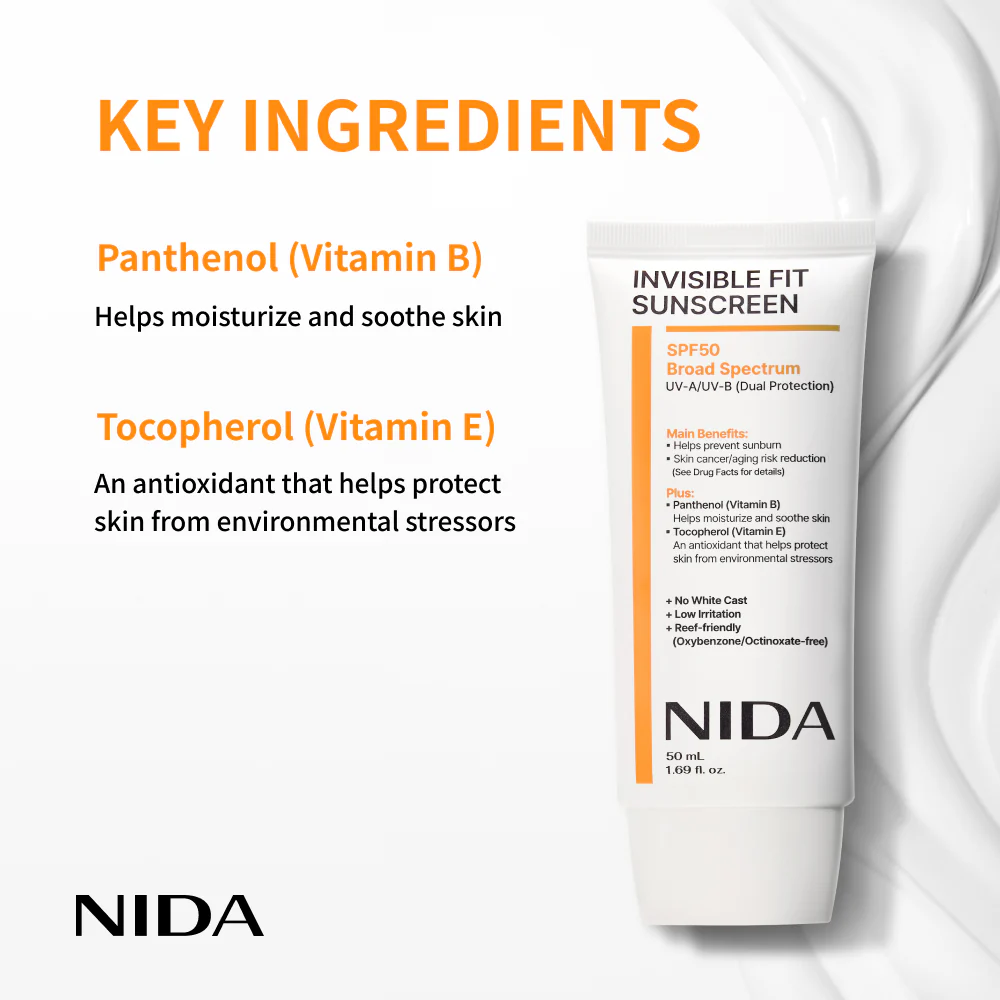 NIDA Invisible Fit Sunscreen for Face & Body - Image 5